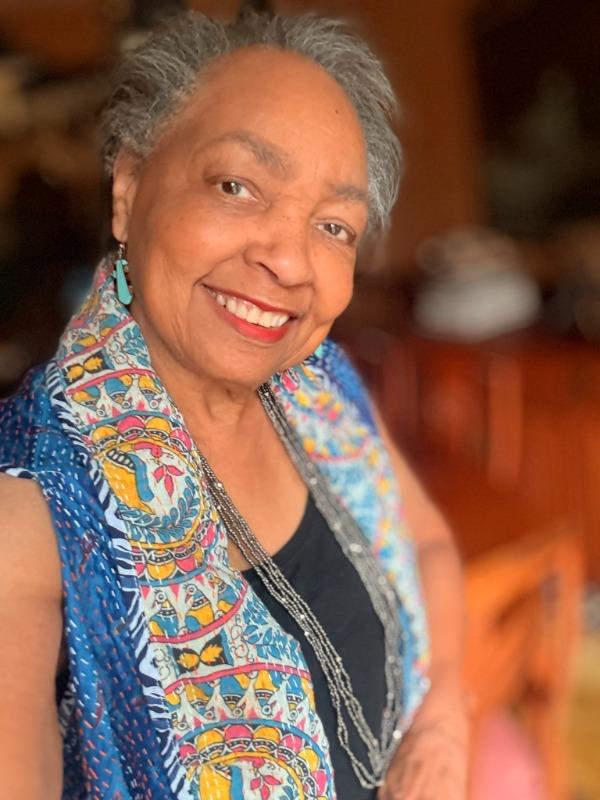 kantha vintage silk cape shweta - Customer Photo From Alease Bruce