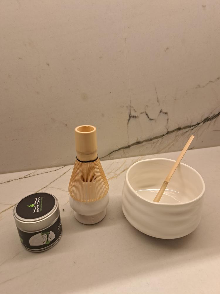 kit complet pour le thé matcha - Customer Photo From Fabienne