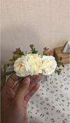 Hansel & Gretel White Artificial Flowers Peony Bouquet Review