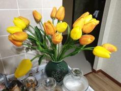 Hansel & Gretel Yellow Artificial Flowers Tulip Bouquet Review