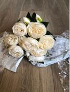 Hansel & Gretel White Artificial Flowers Peony Bouquet Review