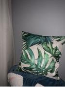 Hansel & Gretel Tropical Green and White Decorative Pillow Case Review