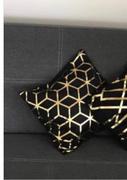 Hansel & Gretel Elegant Black and Gold Decorative Pillow Covers Review