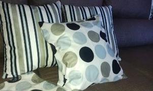 Hansel & Gretel Luxurious Shades of Blue and Gray Decorative Pillow Case Review