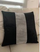 Hansel & Gretel Diamond Fabric Black Decorative Pillow Case Review