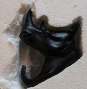 Hansel & Gretel Black Rhino  Head Wall Hanging Hook Review
