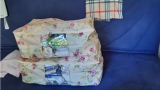 Hansel & Gretel Square White Floral Storage Bag Review