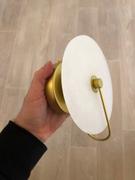 Hansel & Gretel Everett White and Gold Wall Lamp Review
