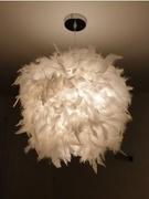 Hansel & Gretel White Feather Pendant  Hanging Lamp Review
