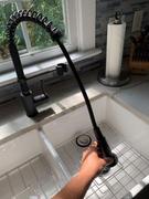 Hansel & Gretel Matte Black Pull Down Kitchen  Faucet 360 Rotating Review