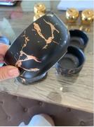 Hansel & Gretel Gold Marble Glazed Black Ceramic Plates Review