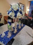 Hansel & Gretel Modern Decorative Blue Hollow Out Table Runner Review