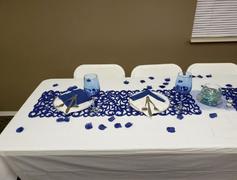 Hansel & Gretel Modern Decorative Blue Hollow Out Table Runner Review
