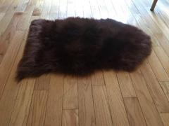 Hansel & Gretel Artificial Sheepskin Brown Fur Plain Bedoom and Living Area Rug Review