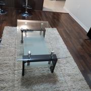 Hansel & Gretel Black Modern Double Layer Coffee Table Review