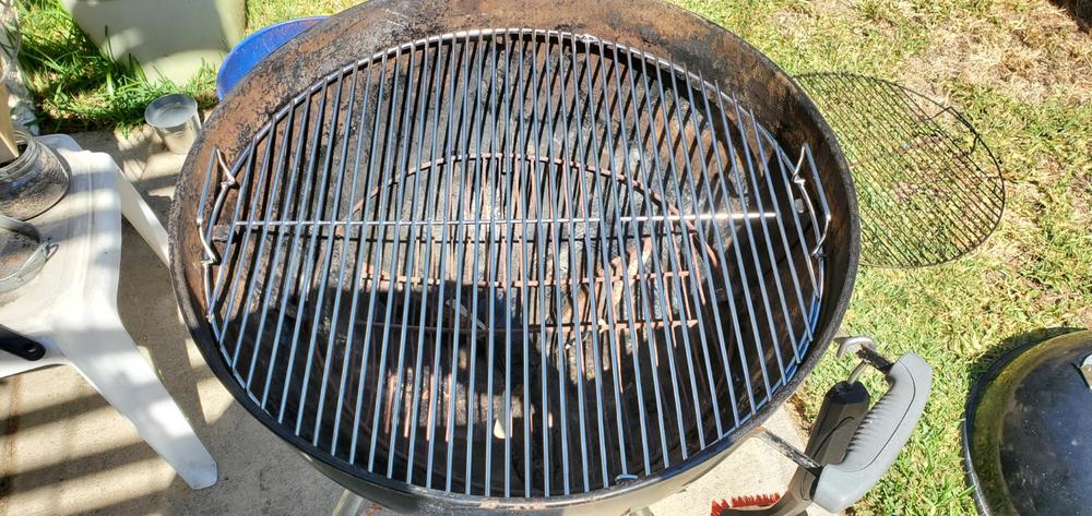 EasySpin™ Grill Grate - Customer Photo From Paolo