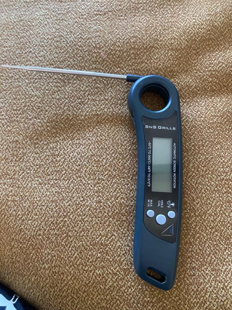 SnS-100 Instant Read Digital Thermometer - Customer Photo From Jeff W. 