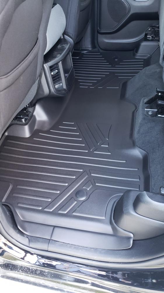 SMARTLINER Custom Fit for 2019-2022 Ram 1500 Quad Cab without Rear Underseat Storage Box - Customer Photo From Justen G.