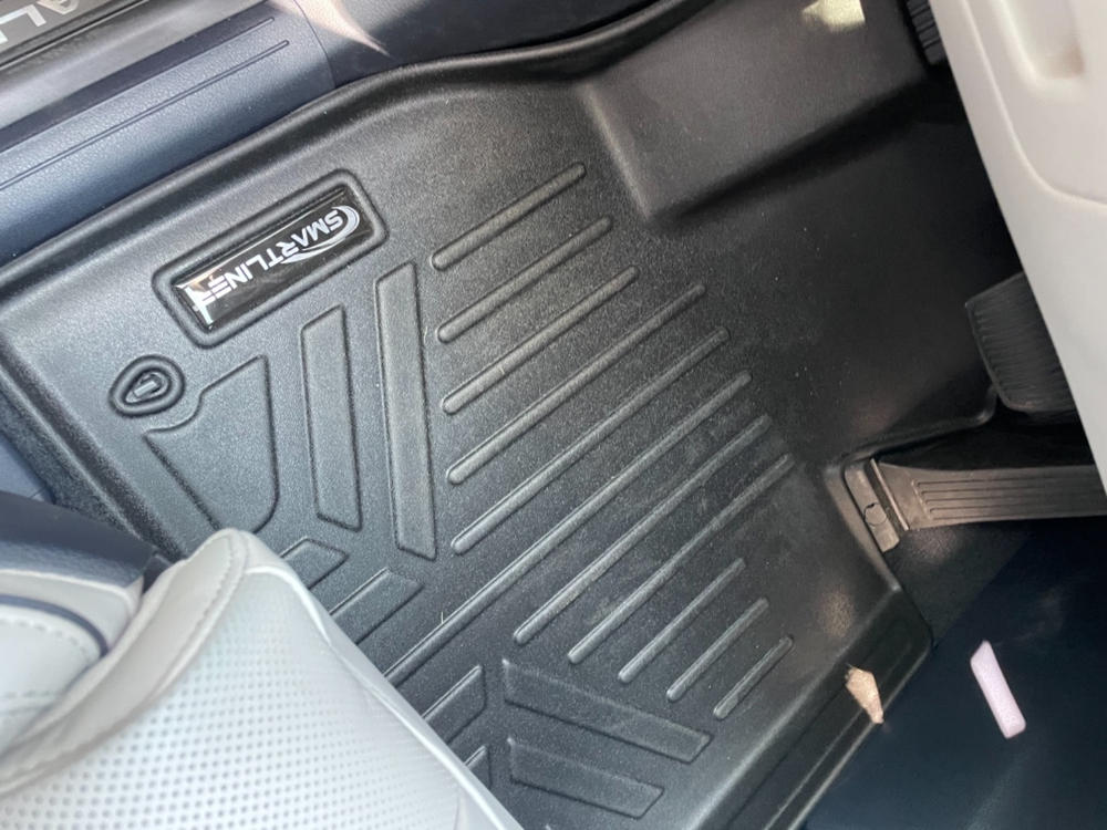 SMARTLINER Custom Fit for 2020-2022 Hyundai Palisade with 2nd Row Bucket Seat No Center Console with in between Coverage - Customer Photo From Emily T.