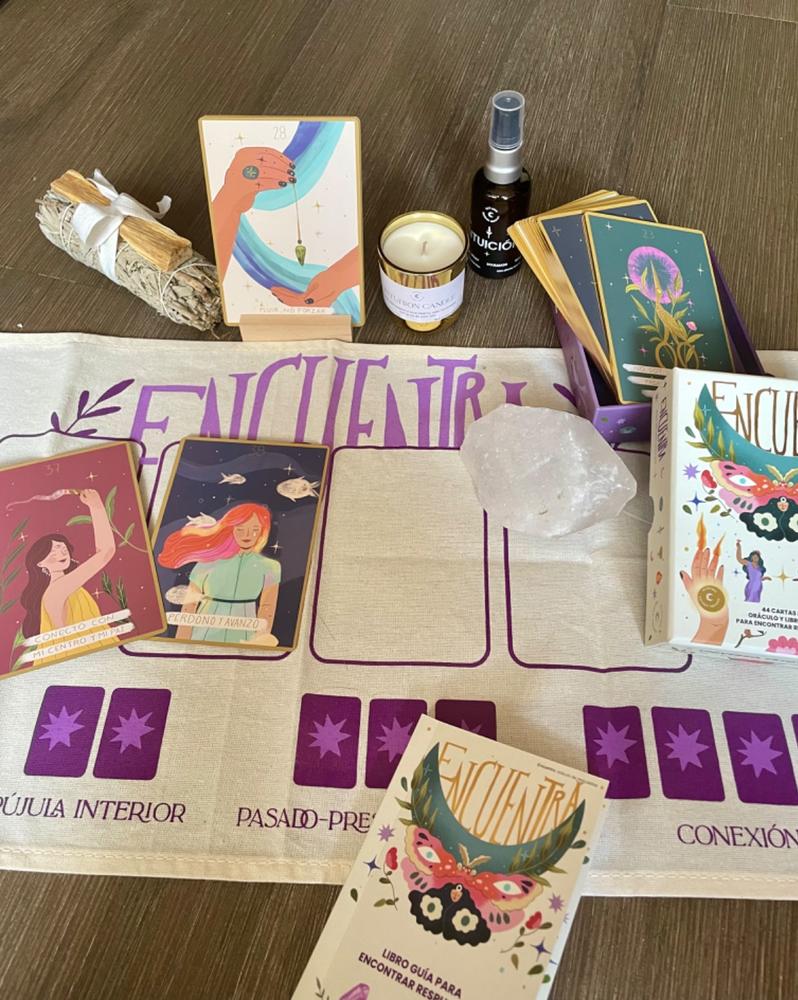 The Intuition Kit - Kit premium del Oráculo Encuentra - Customer Photo From Tania Martinez Altamira