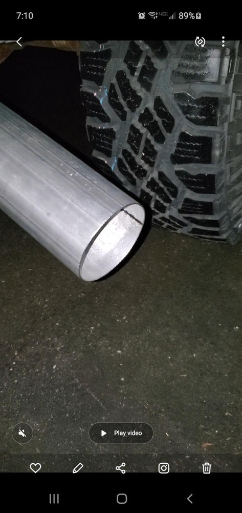 4" Cat Back, Single Side, EcoBoost, P, 2011-2014 Ford F-150 3.5L V6 EcoBoost - Customer Photo From Virgil Gray
