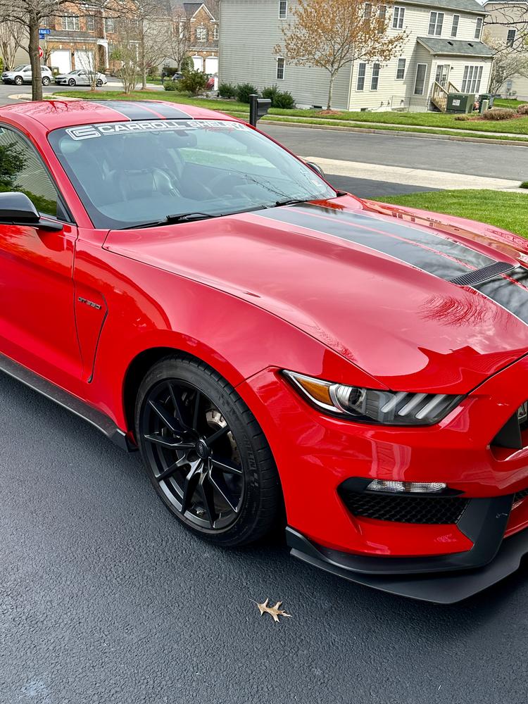 3" Resonator Delete X-Pipe, T409, Ford Mustang GT350 2015 - 2020 - Customer Photo From John Thompson