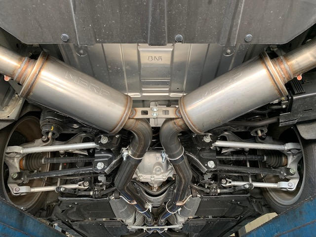 3" Cat Back, Dual Rear, T304, Infiniti Q50 3.0L RWD/AWD 2016 - 2021 - Customer Photo From Alexander Obmann