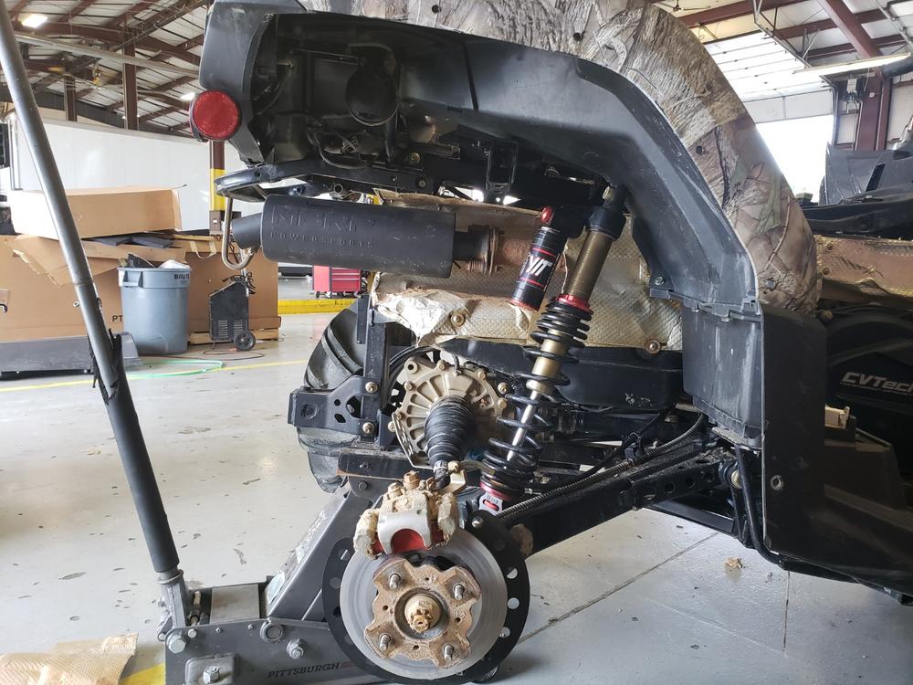 Universal Performance Muffler Universal AT-8010P - Customer Photo From devin WILLIAMS