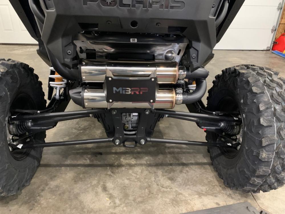 2020 - 2022 Polaris RZR PRO XP TURBO Stacked Dual Slip-on, Performance Series - Customer Photo From Andrew B.