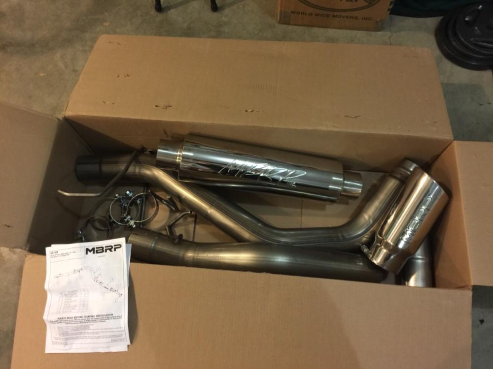 4" Cat Back 2014-2021 Dodge Ram 2500/3500 6.4L, Single Exhaust System,  PRO Series - Customer Photo From Edward Csech