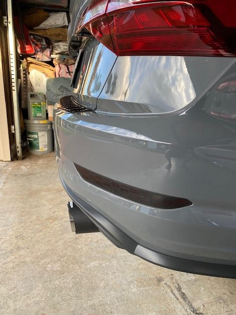 3" Cat Back, Dual Split Rear Exit, with Carbon Fiber Tips  VW Jetta GLI 2019-2021 - Customer Photo From Scott Y.