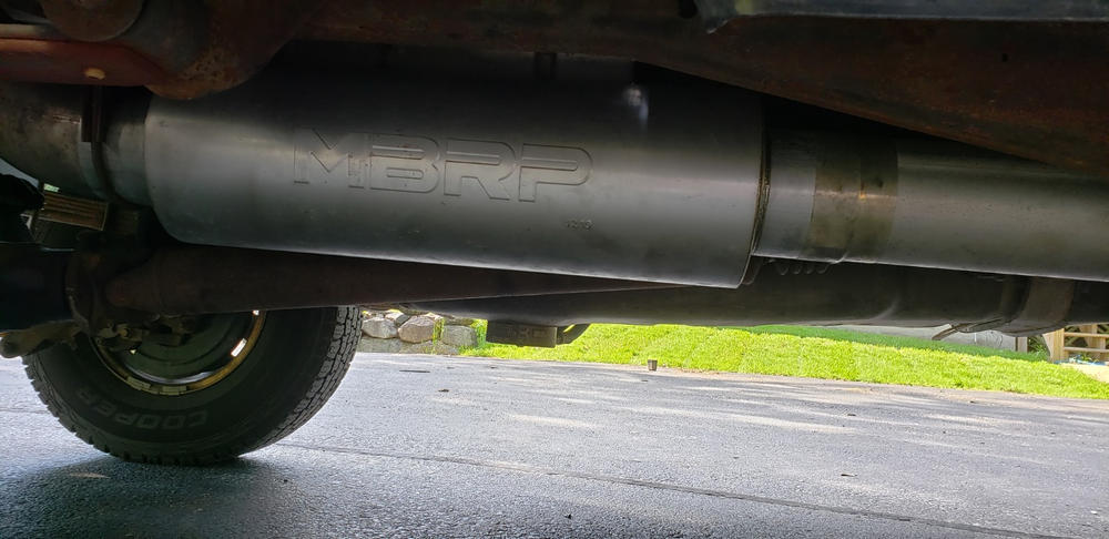 5" Installer Series Quiet Tone Muffler Resonator, 8" Dia. Body, 31" Overall, AL - Customer Photo From Bradley Patterson