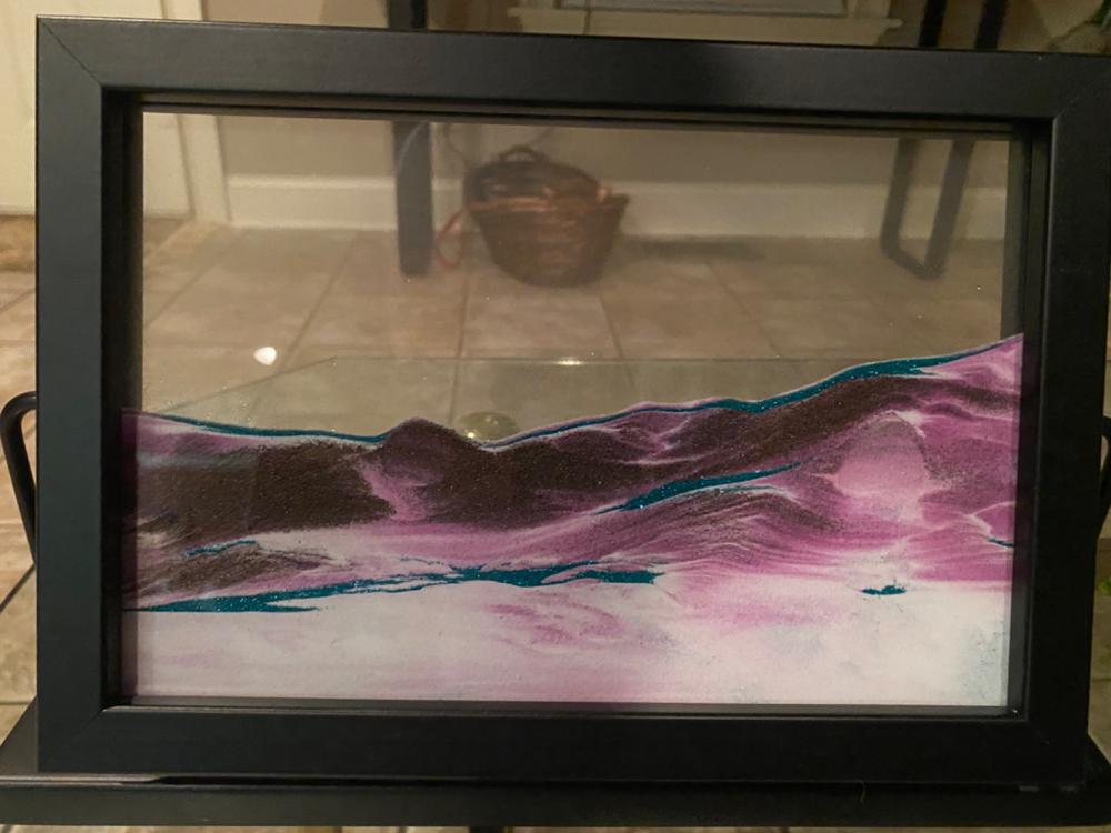 Window Vista Moving Sand Art- By Klaus Bosch - Customer Photo From Jeannette Rodriguez