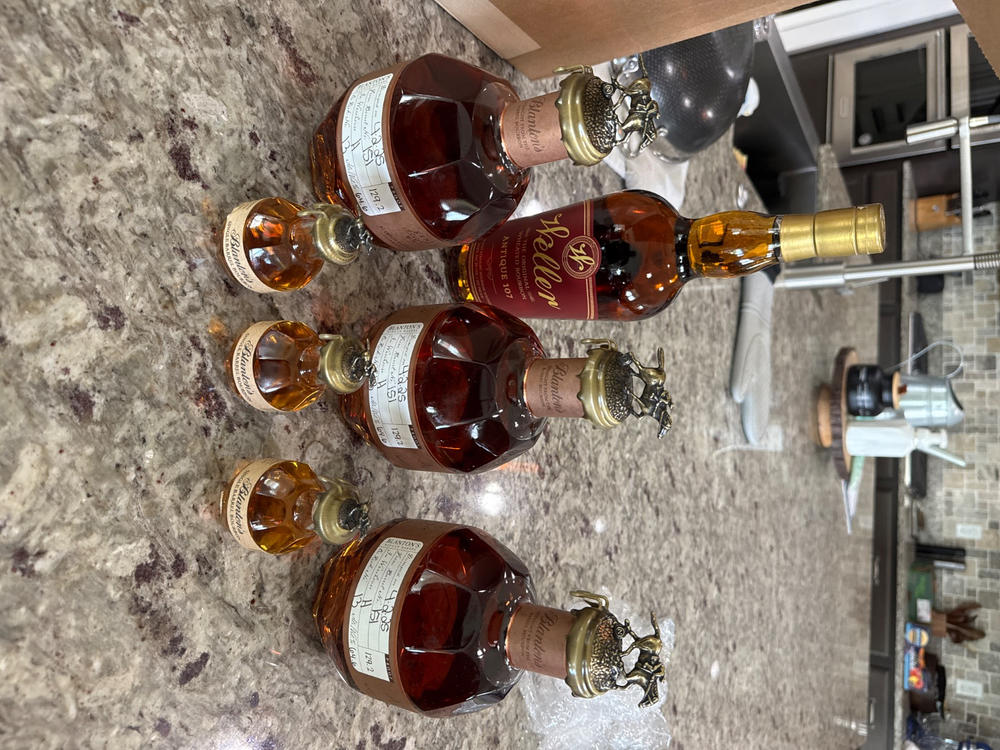Blanton's Miniature Bourbon 50ml 3 Pack Shot Set – Wooden Cork