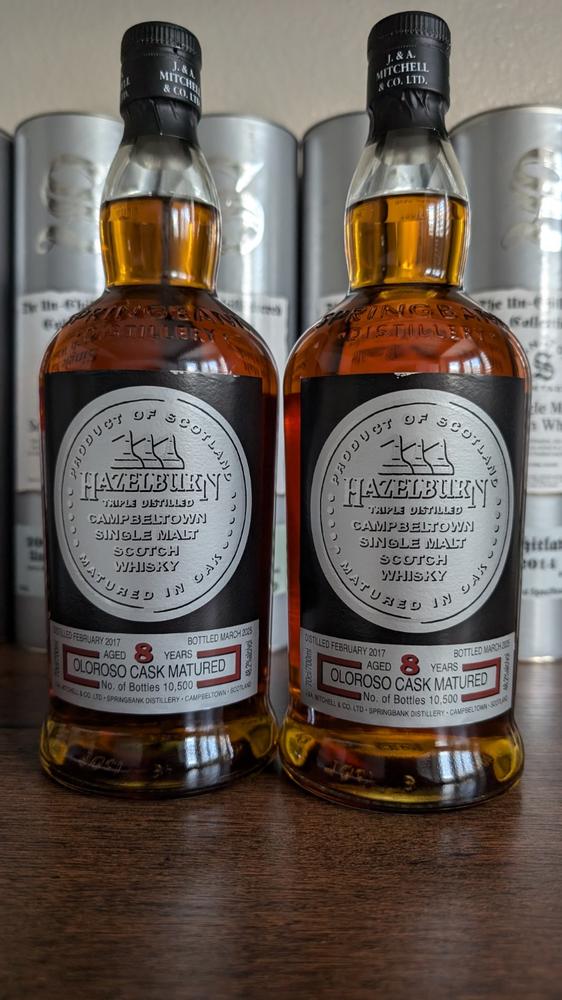 Hazelburn 8 Years Old Oloroso Cask Matured Campbeltown Single Malt