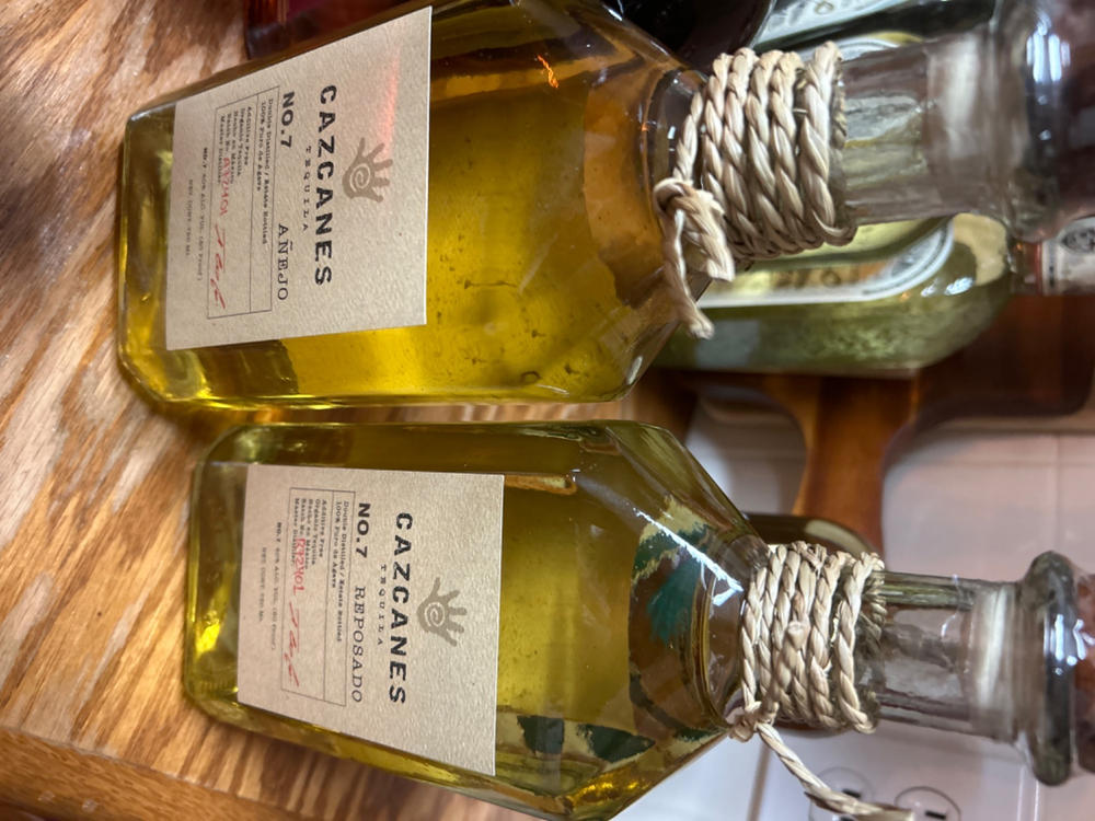 Buy Cazcanes No.7 Reposado Tequila | Cazcanes Tequila - Wooden
