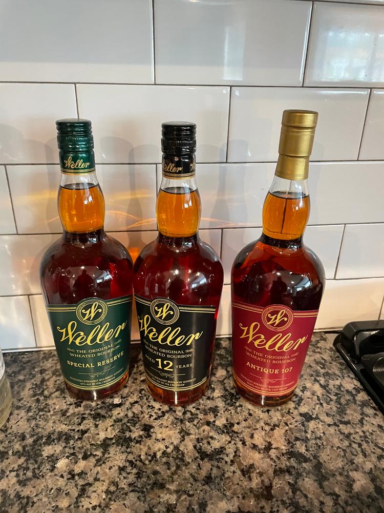 W.L. Weller Special Reserve & Antique 107 & 12 Year Bundle - Customer Photo From Evan