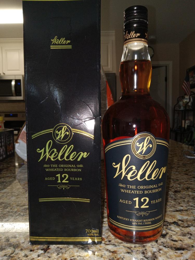 W.L. Weller 700ml 12 Year Bourbon – Wooden Cork