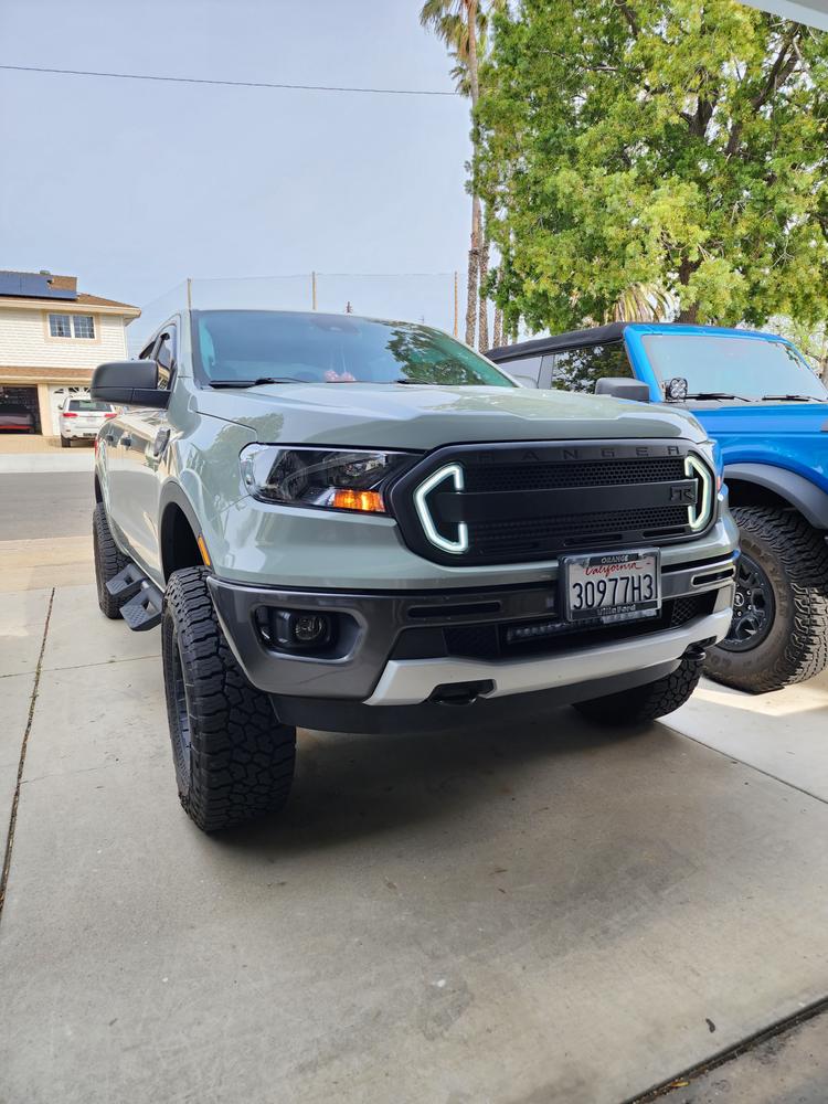RTR Grille with LED Lights (19-23 Ranger) - RTR Vehicles