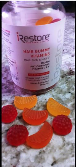 Hair Gummy Vitamins - Customer Photo From AC