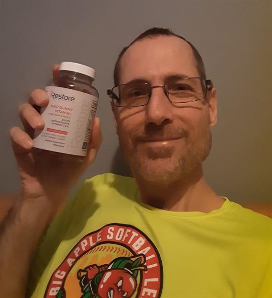 Hair Gummy Vitamins - Customer Photo From Joseph Fracchiolla