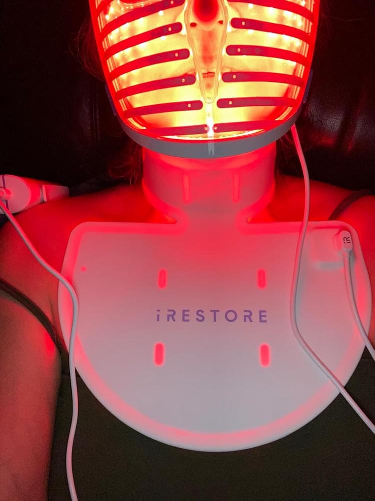 Illumina Neck & Chest Mask - Customer Photo From Stephanie