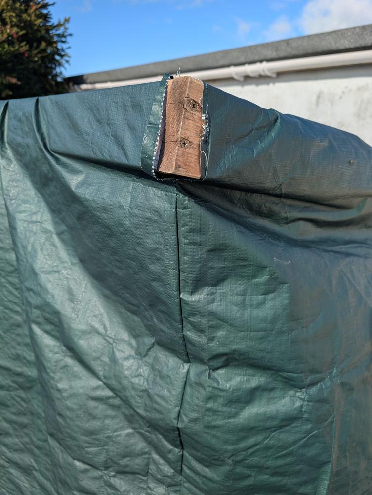 Charles Taylor Wooden Garden Furniture Three Seat Swing Cover - Customer Photo From Chris Finnegan