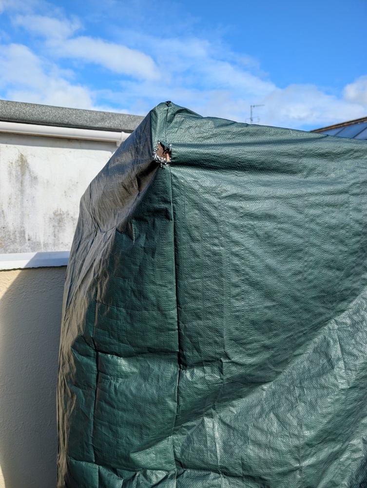 Charles Taylor Wooden Garden Furniture Three Seat Swing Cover - Customer Photo From Chris Finnegan