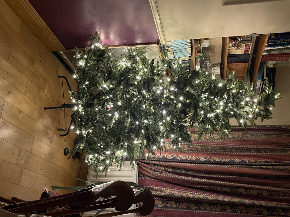 Bosk Royal Fir Artificial Christmas Tree – 6.5ft or 7.5ft (Pre-lit & Unlit Options) - Customer Photo From Rose Lawlor