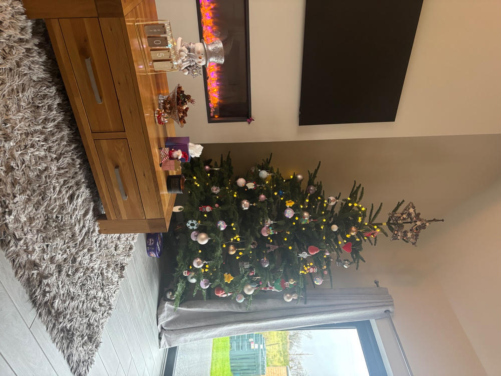 Irish Grown Fresh Cut Noble Fir Christmas Trees - Customer Photo From Sarah Connell