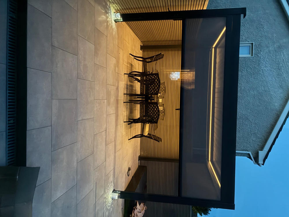 Hartman 4m x 3m Como Pergola matt xerix - Customer Photo From Sharon Mulhall