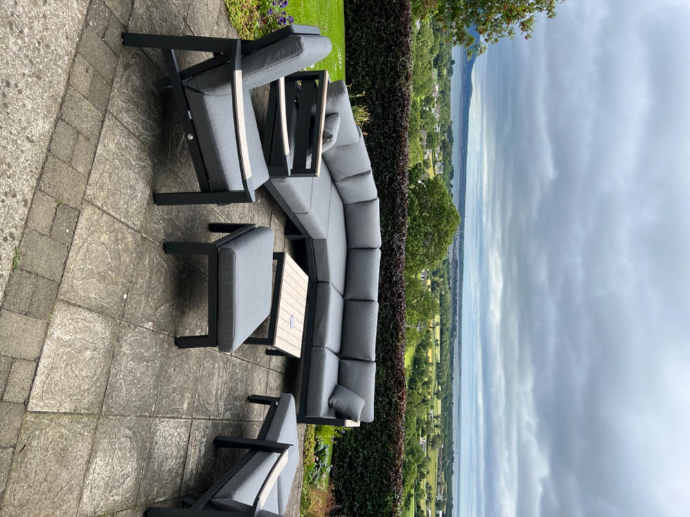 Kettler Elba Grande Corner Set with Coffee Table - Customer Photo From Paddy Sheelan