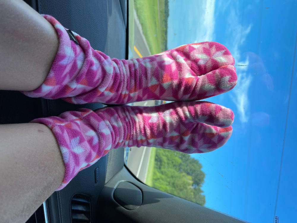 Polar Feet Fleece Tabi Socks - Highlander - Customer Photo From Kristine Many