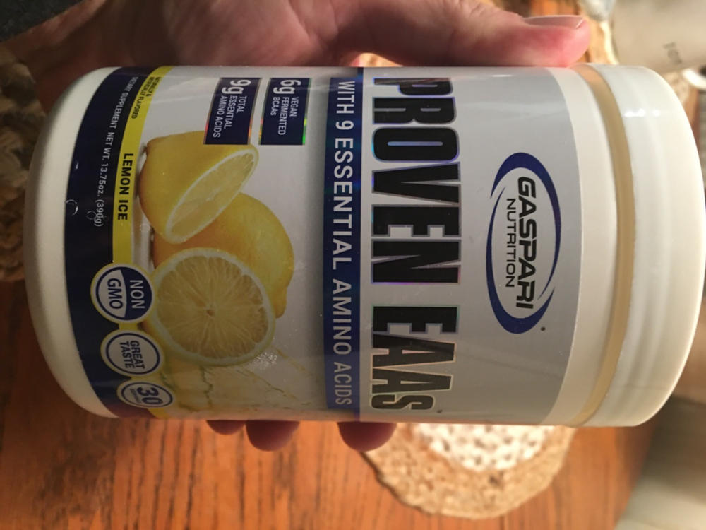 PROVEN EAAs™ | WITH 9 ESSENTIAL AMINO ACIDS - Customer Photo From Alex F.
